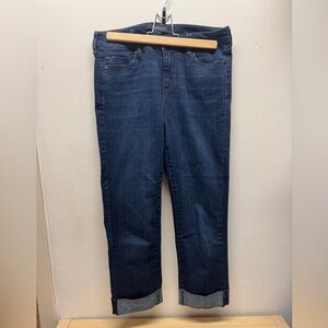 Liverpool Dark Blue Cropped Jeans 6/28